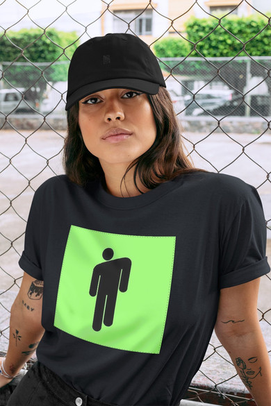 Koszulka z naszywką Billie Eilish 03