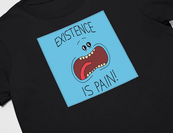 Koszulka z naszywką Rick and Morty 03