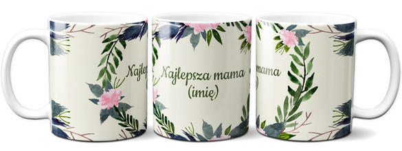 Kubek na Dzień Matki dla Mamy DODAJ NAPIS!