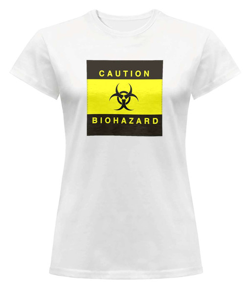 Bluzka damska z naszywką Biohazard 02
