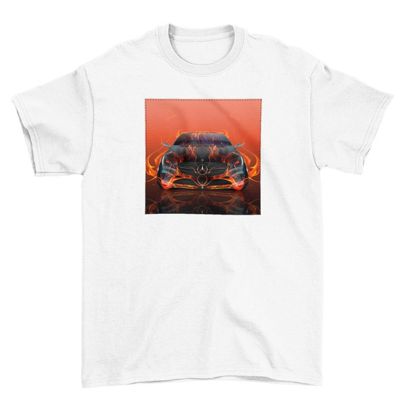 Koszulka z naszywką Mercedes-fire