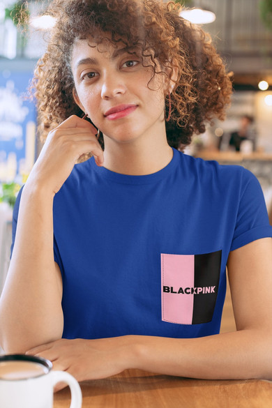Koszulka z kieszonką BLACKPINK 02