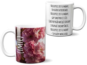 Kubek na Dzień Matki dla Mamy DODAJ NAPIS!