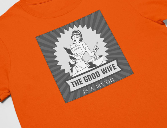 Koszulka z naszywką The good wife