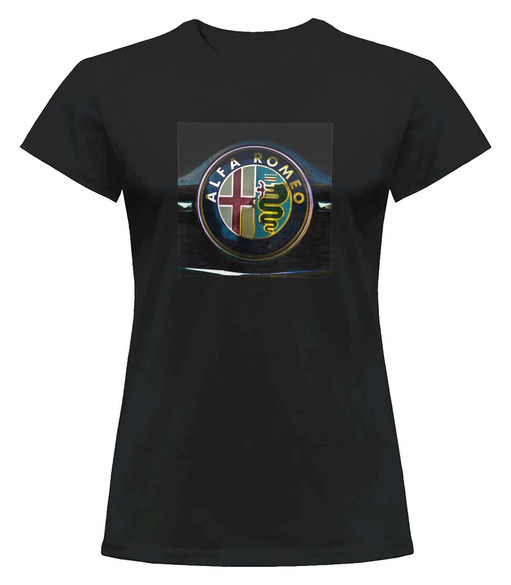 Bluzka damska z naszywką Alfa Romeo 01