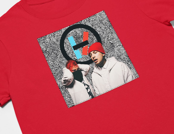 Koszulka z naszywką Twenty One Pilots 07