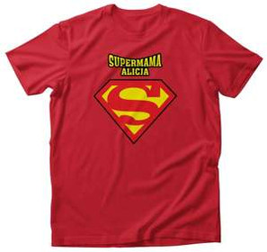 Koszulka SUPERMAMA + IMIĘ