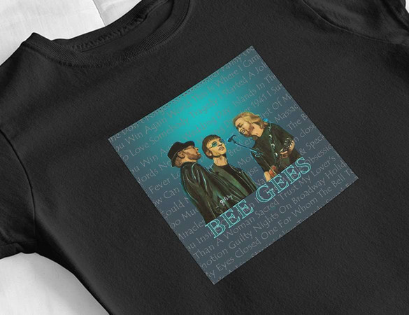 Bluzka damska z naszywką Bee Gees 01