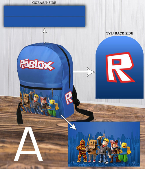 Plecak Szkolny Roblox Wzory! FullPrint!