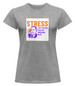Bluzka damska z naszywką STRESS