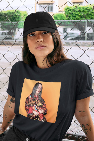 Koszulka z naszywką Billie Eilish 02