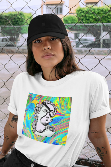 Koszulka z naszywką Psychodelic 05