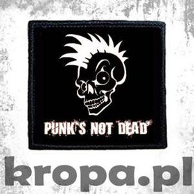 Naszywka PUNK'S NOT DEAD 06