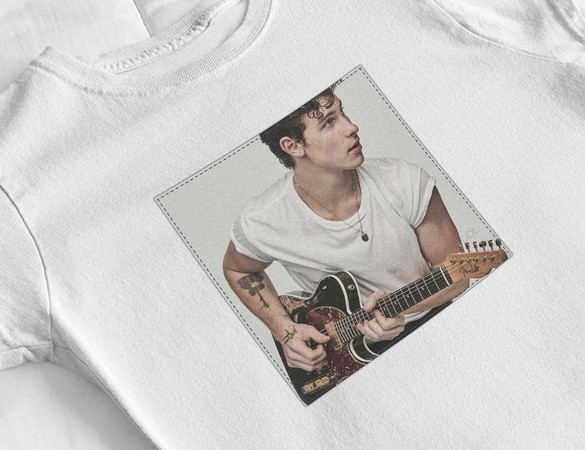 Bluzka damska z naszywką Shawn Mendes 04