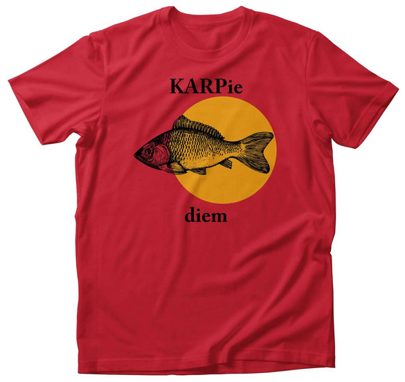 Koszulka dla Wędkarza KARPie diem. RÓŻNE KOLORY
