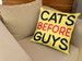 Poduszka Cats before guys