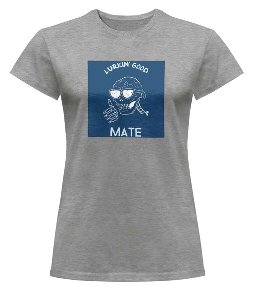 Bluzka damska z naszywką Lurkin' good mate