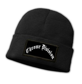 Czapka zimowa z naszywką CHROME DIVISION