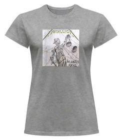 Bluzka damska z naszywką Metallica And Just