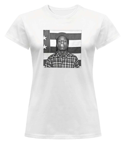 Bluzka damska z naszywką Asap Rocky Live.Love.