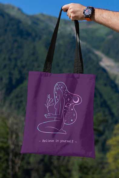 Torba na ramię Believe... DODAJ NAPIS!