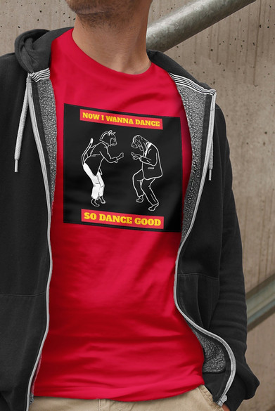 Koszulka z naszywką Now I Wanna Dance...