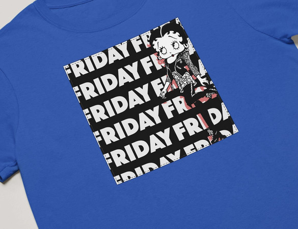 Koszulka z naszywką FRIDAY FRIDAY