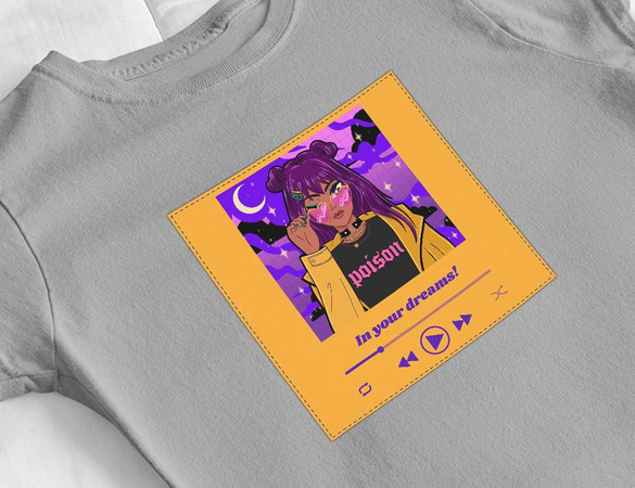 Bluzka damska z naszywką In your dreams