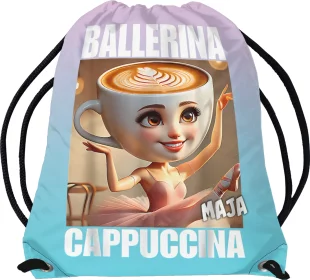 Worek Italian Brainrot Ballerina Cappucina włoski brainrot