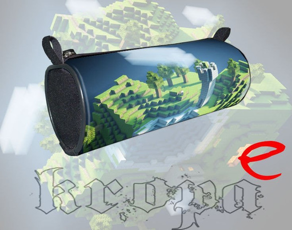 Minecraft Piórnik szkolny 