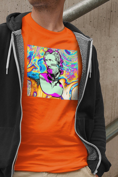 Koszulka z naszywką Psychodelic 04