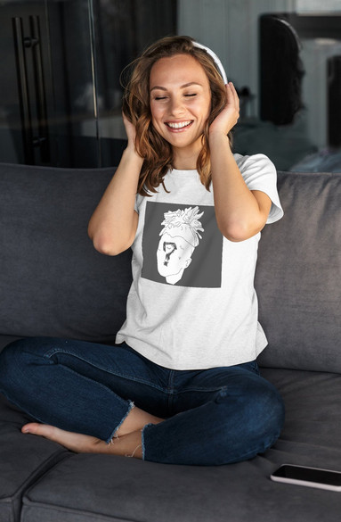 Bluzka damska z naszywką XXXTENTATION 03