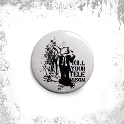 Przypinka KILL YOUR TELEVISION