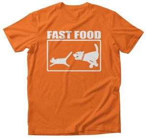 Koszulka Fast Food + Twój napis