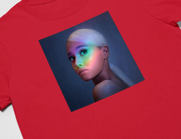 Koszulka z naszywką ARIANA GRANDE 06