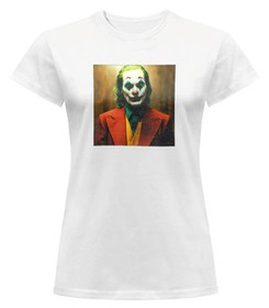 Bluzka damska z naszywką Joker Lift Scene