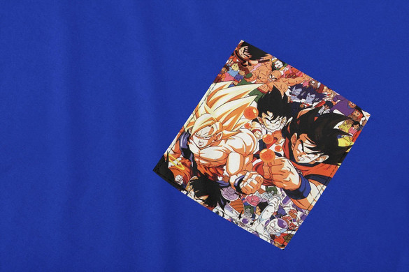 Koszulka z kieszonką DRAGON BALL POSTACIE