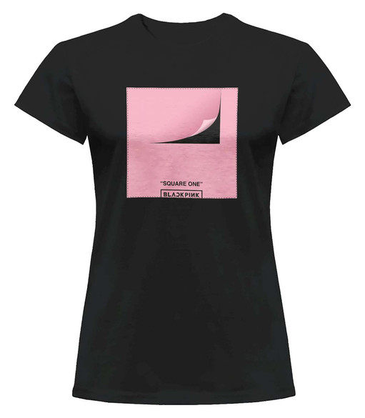 Bluzka damska z naszywką BlackPink Square one