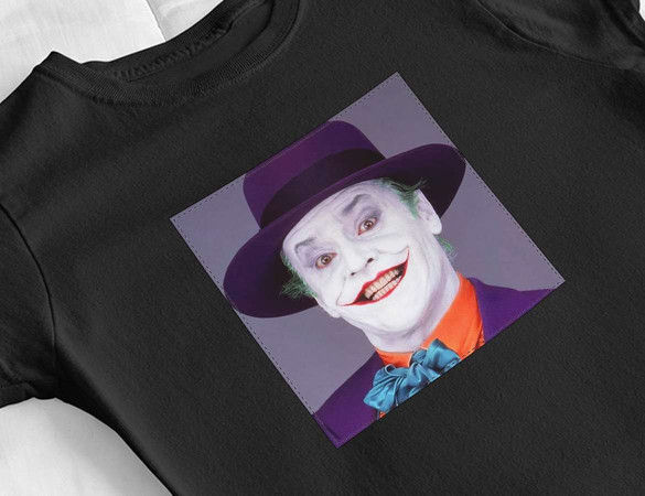 Bluzka damska z naszywką Joker Jack Nicholson 02