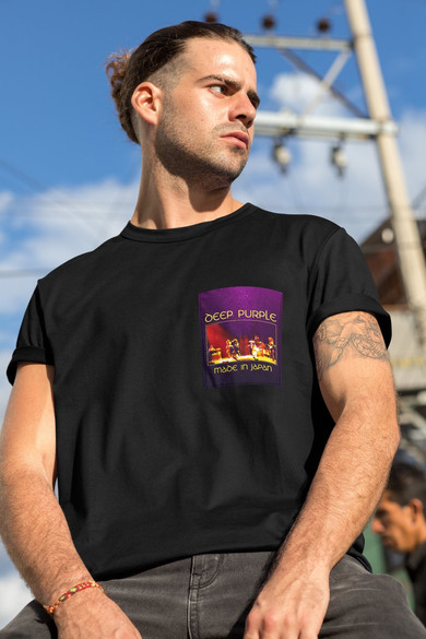 Koszulka z kieszonką Deep Purple