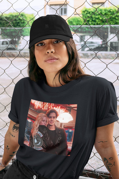 Koszulka z naszywką Riverdale Couple