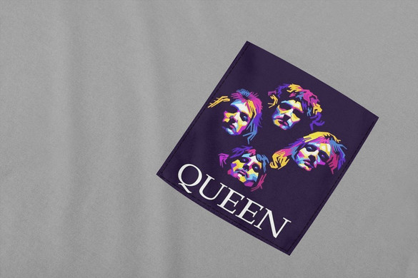 Koszulka z kieszonką QUEEN 1