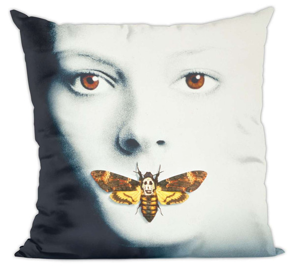 Poduszka Milczenie owiec plakat