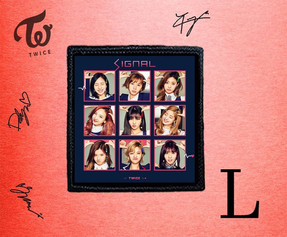 Naszywki TWICE K-POP #BARDZO DUŻO WZORÓW#