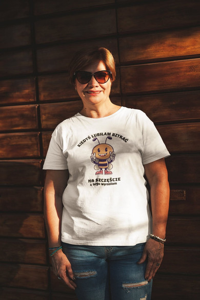 Koszulka Kiedyś lubiłam bzykać + Twój napis