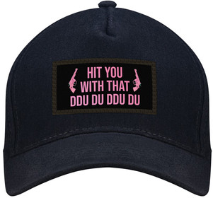 Czapka HIT YOU WITH THAT bejsbolówka z naszywką