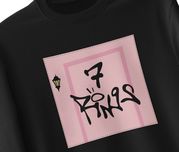 Bluza z naszywką ARIANA GRANDE 08