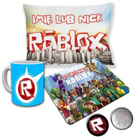 ROBLOX Zestaw na Prezent z Imieniem + Gratisy Fana