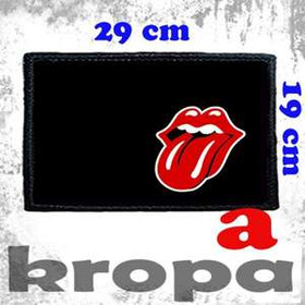 Naszywka duża na ubranie THE ROLLING STONES