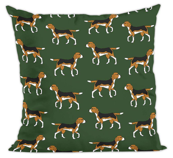 Poduszka pies, piesek beagle wzorek